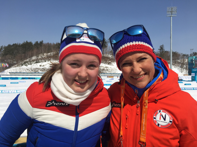 Vilde Nilsen (17) imponerte med femteplass på 6 km skiskyting stående i sin Paralympics-debut. Foto: Anne Ragnhild Kroken, NIF